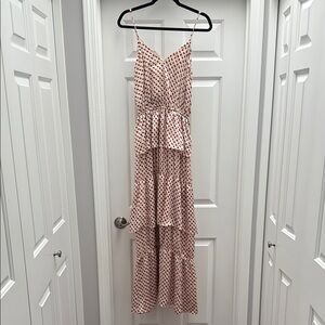 H&M Maxi Ruffle Dress